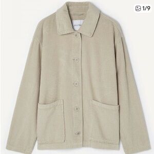 American Vintage shacket padow Light Tan Corduroy Jacket